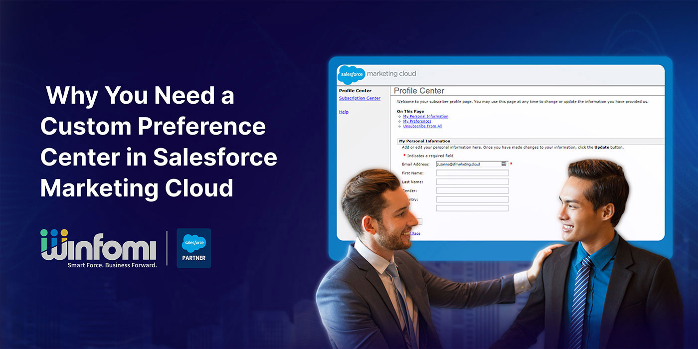 Custom Preference Center in Salesforce Marketing Cloud for improved customer engagement