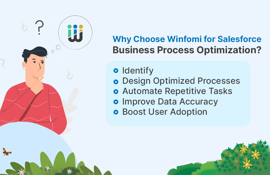 Salesforce business process optimization