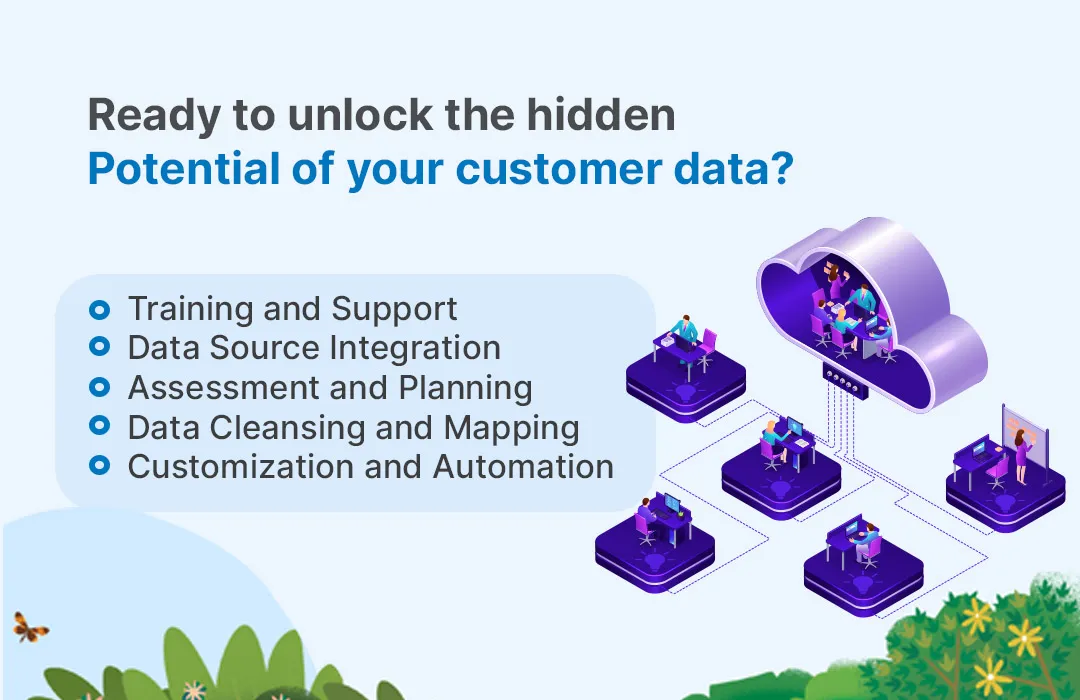 Winfomi Salesforce Data Cloud implementation process with integration cleansing and automation